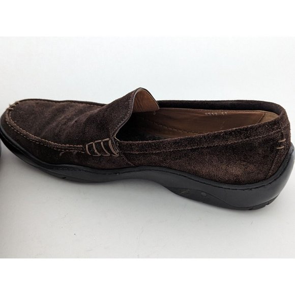 Michael Toschi Mach Driving Shoes Loafers Brown Suede Size 11 - Picture 7 of 10